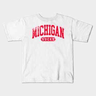 Michigan sucks rivals shirt Kids T-Shirt